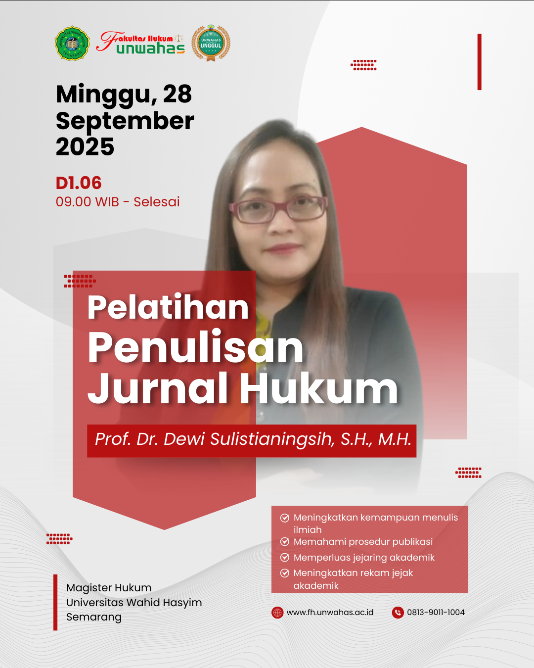 Pelatihan Jurnal Hukum Mahasiswa Magister Hukum