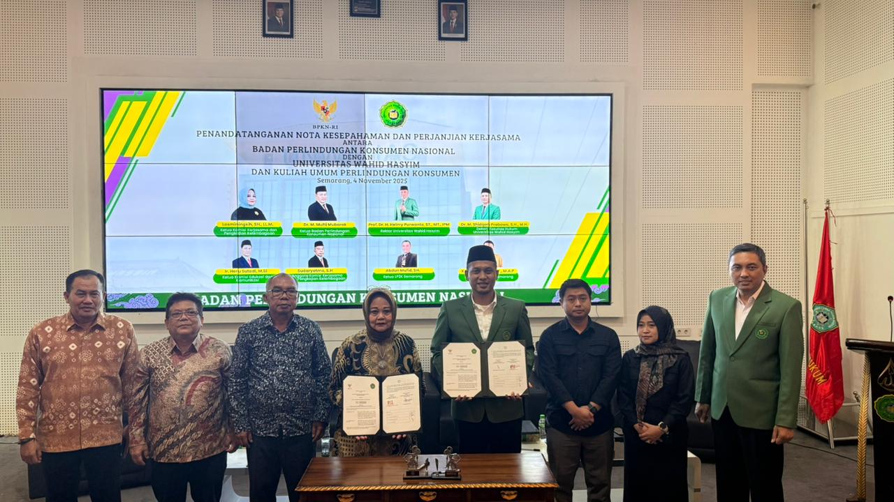 Unwahas dan BPKN RI Resmi Jalin Kerja Sama, Dorong Riset dan Edukasi Perlindungan Konsumen