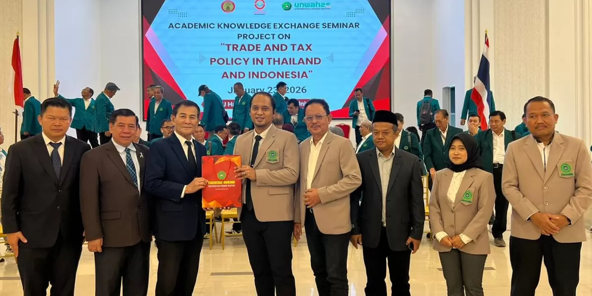 Kolaborasi FH Unwahas-Bangkok Thonburi University Thailand, Perkuat Tridarma Berbasis Internasional